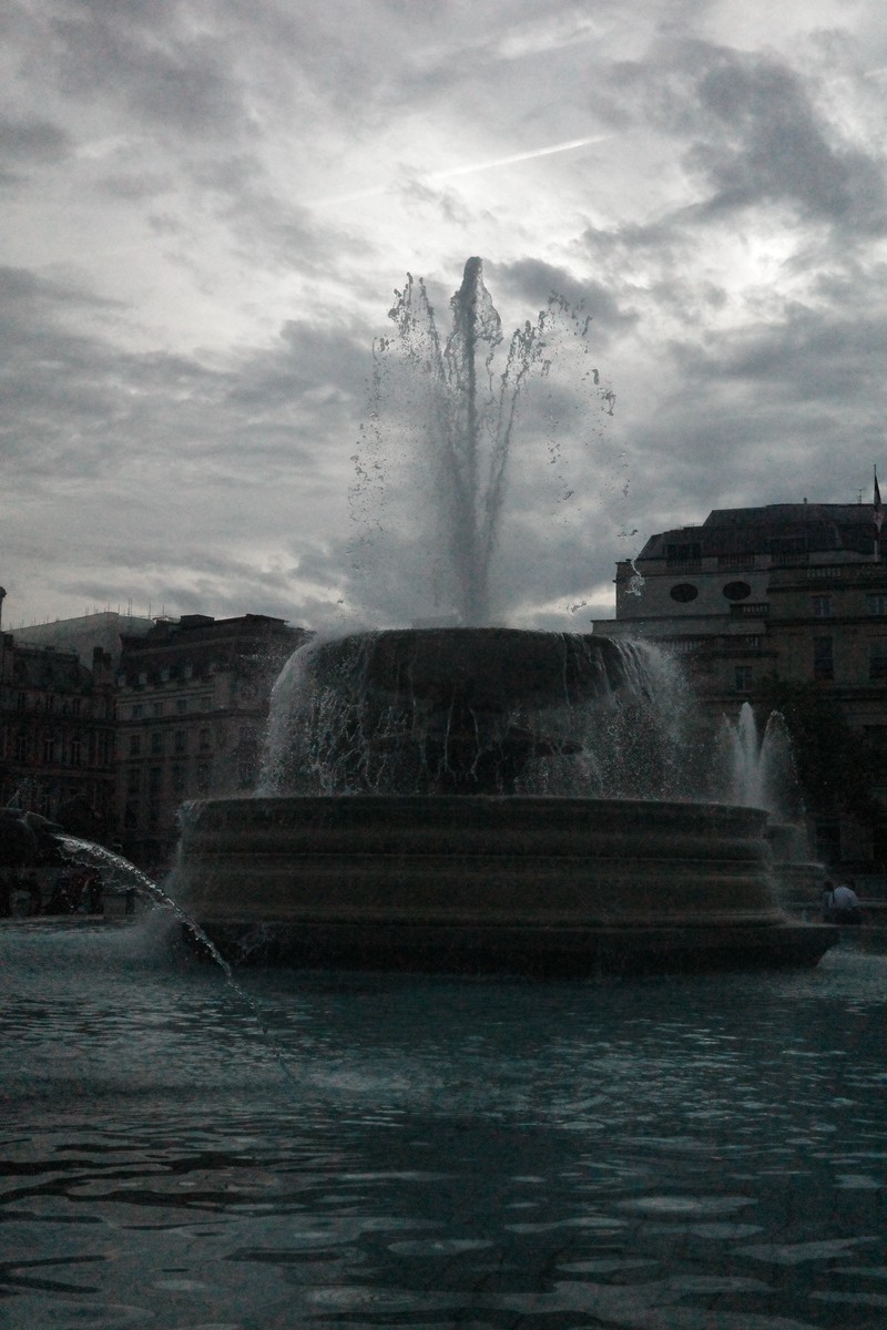 A fountain