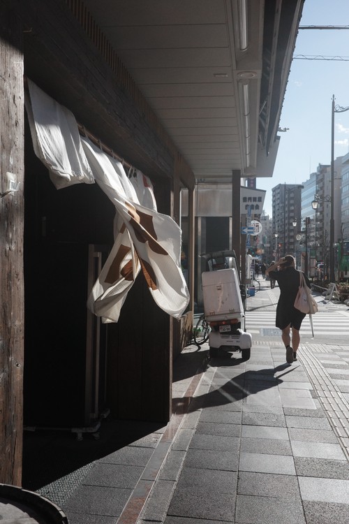 A Windy Day in Tokyo