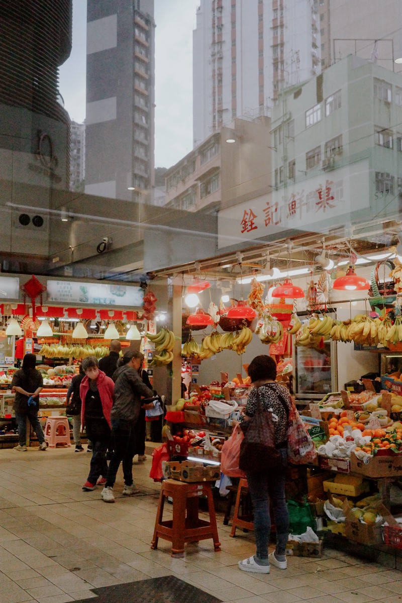 Wan Chai in Mirror