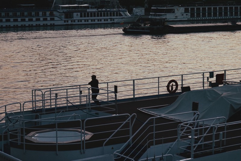 Sunset by the Danube (at Donauinsel)