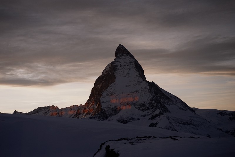 2022/12/28. On Gornergrat Bahn, Zermatt, Switzerland